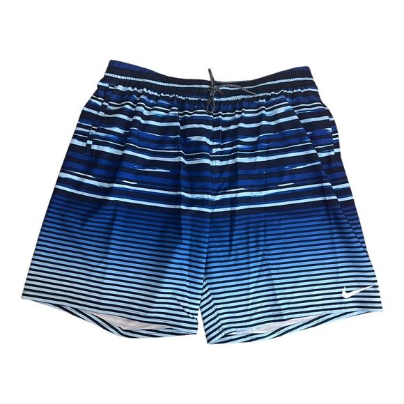 Nike Men's Fade Stripe Breaker Swim Trunks Size XXL - Picture 3 of 9